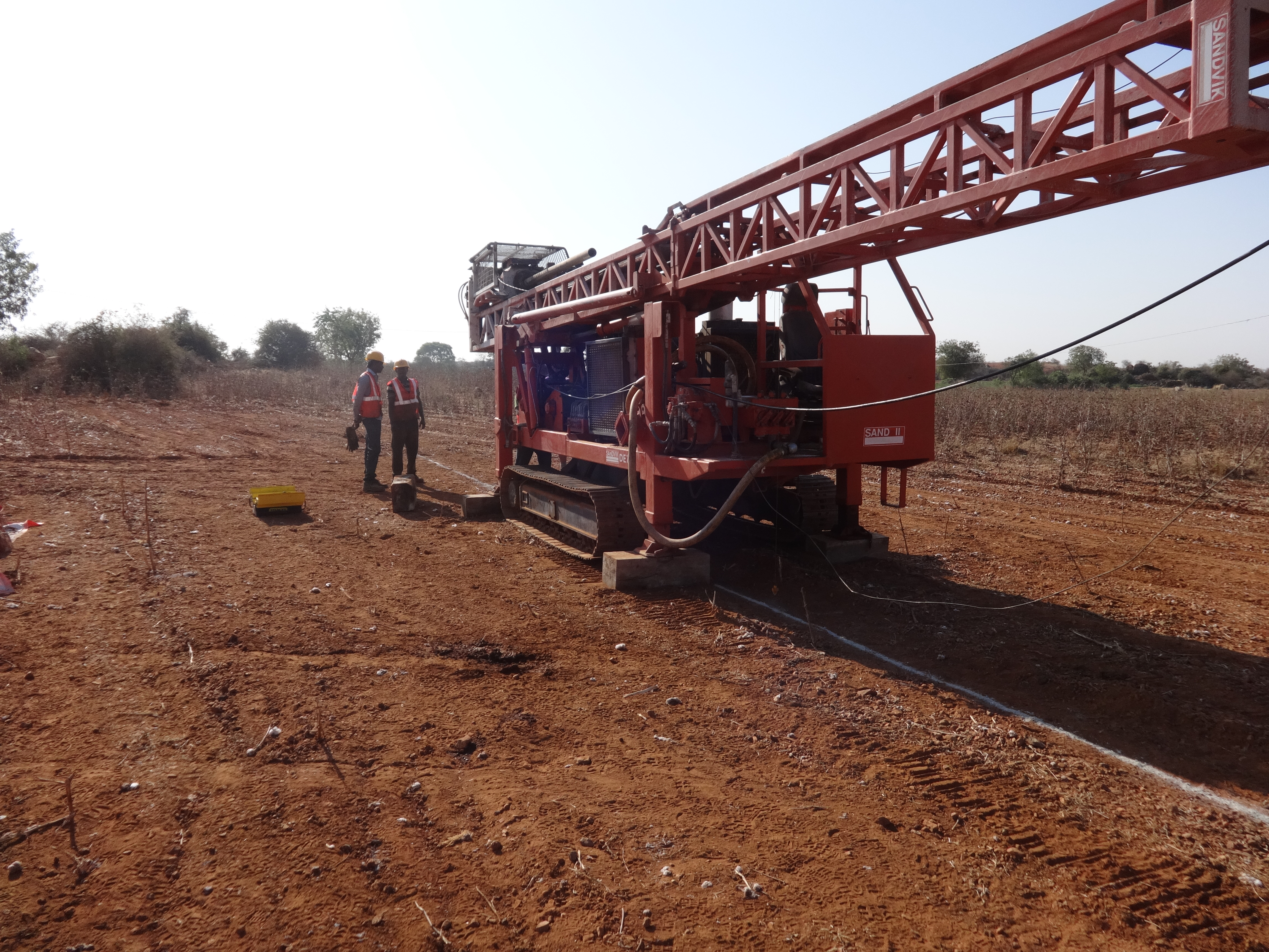 Drilling Management for Gold Exploration in Southern India, 2016